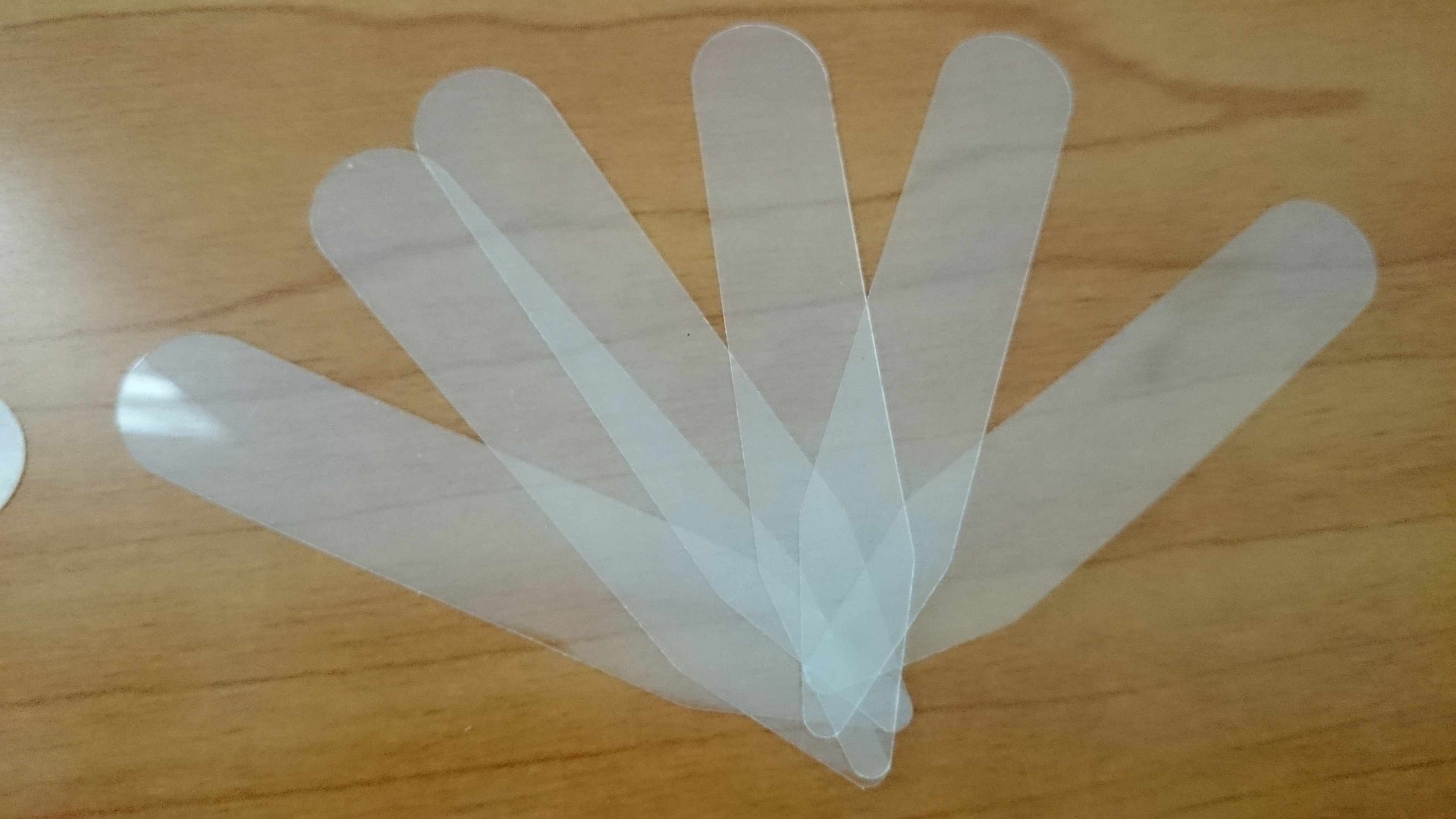 Plastic collar stay Plastic collar Bone