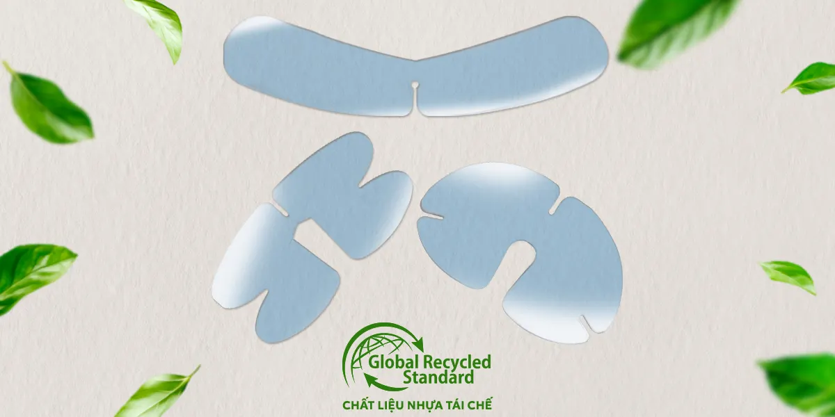 Bướm cổ nhựa tái chế là gì