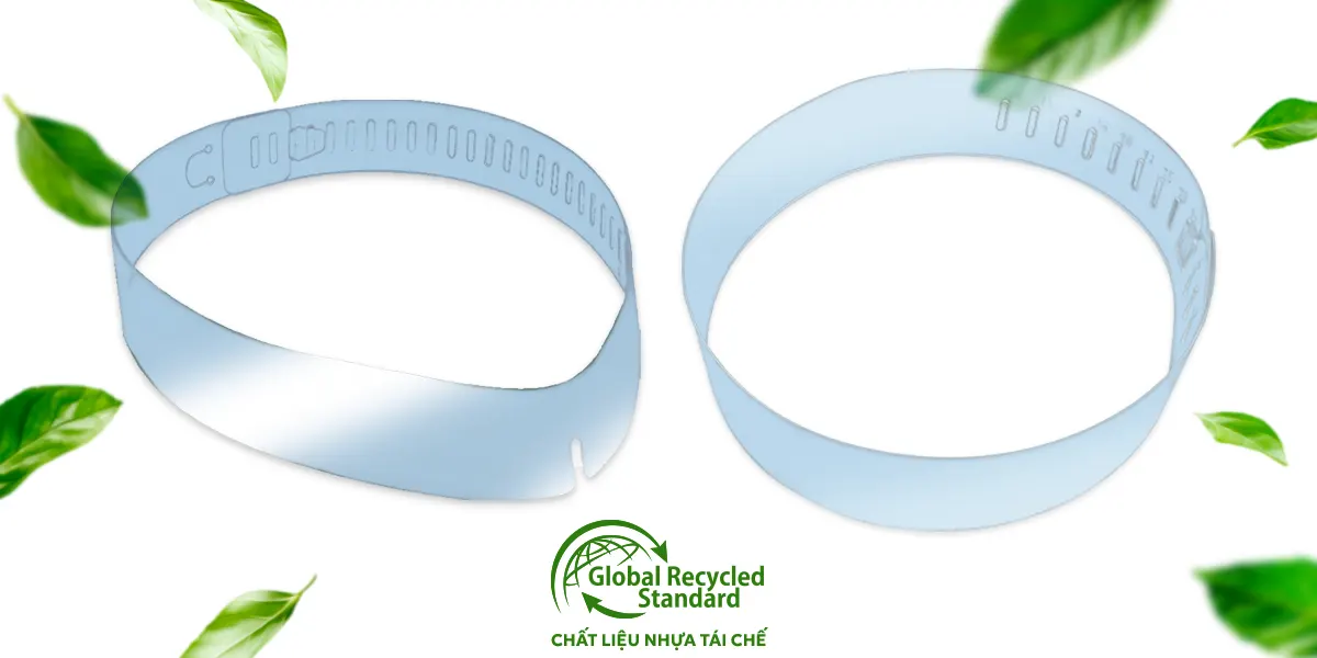 Các loại khoanh cổ nhựa tái chế có tại Hiệp Lộc
