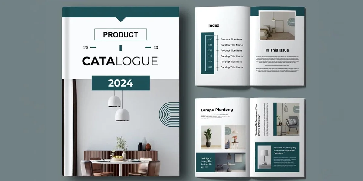 Catalog sản phẩm bằng giấy ivory