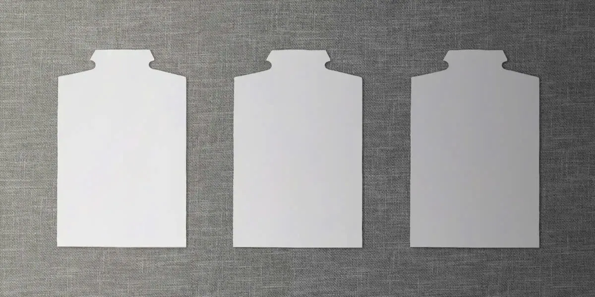 Làm giấy bìa lưng trong may mặc