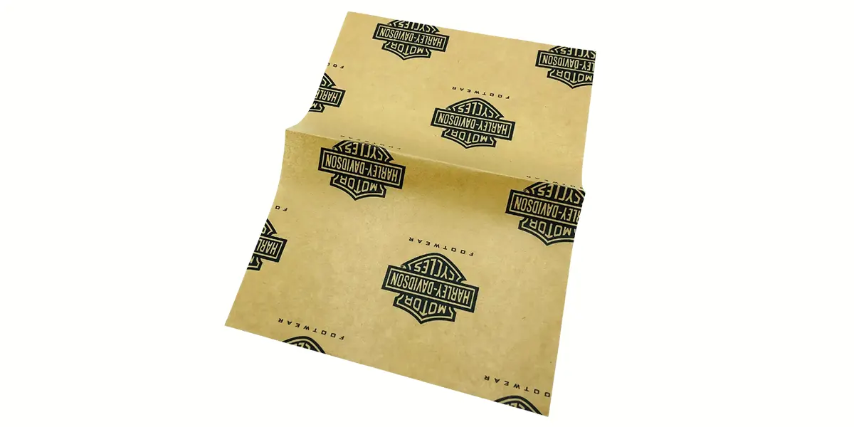 Giấy gói quần áo in logo