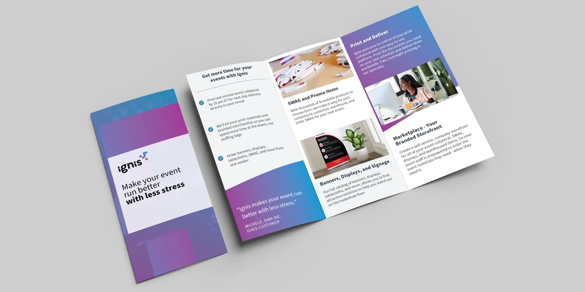 In thiệp và tài liệu quảng cáo