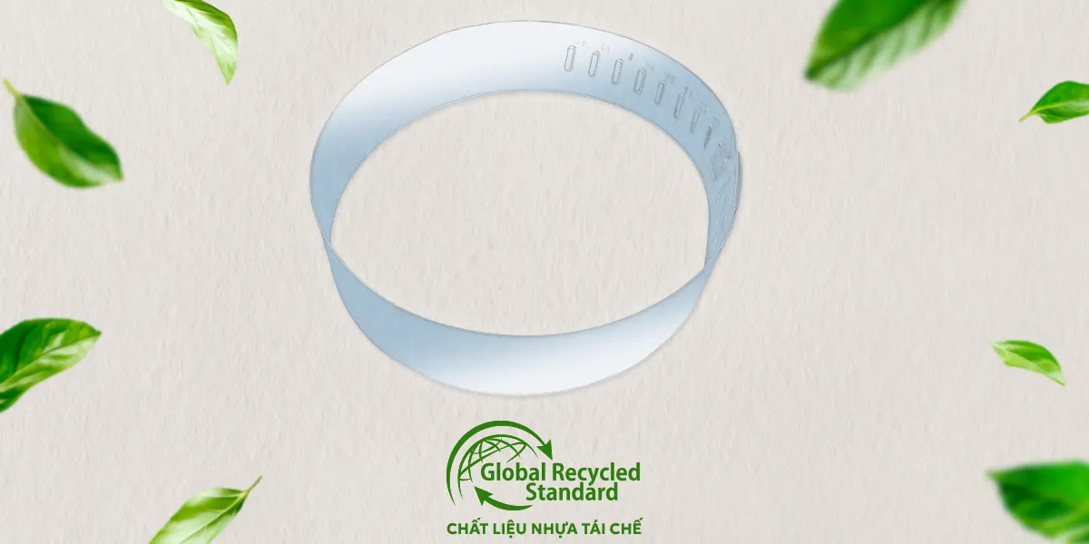 Khoanh cổ nhựa tái chế là gì