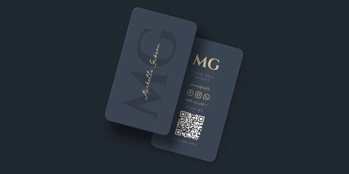 Name card bằng giấy Bristol