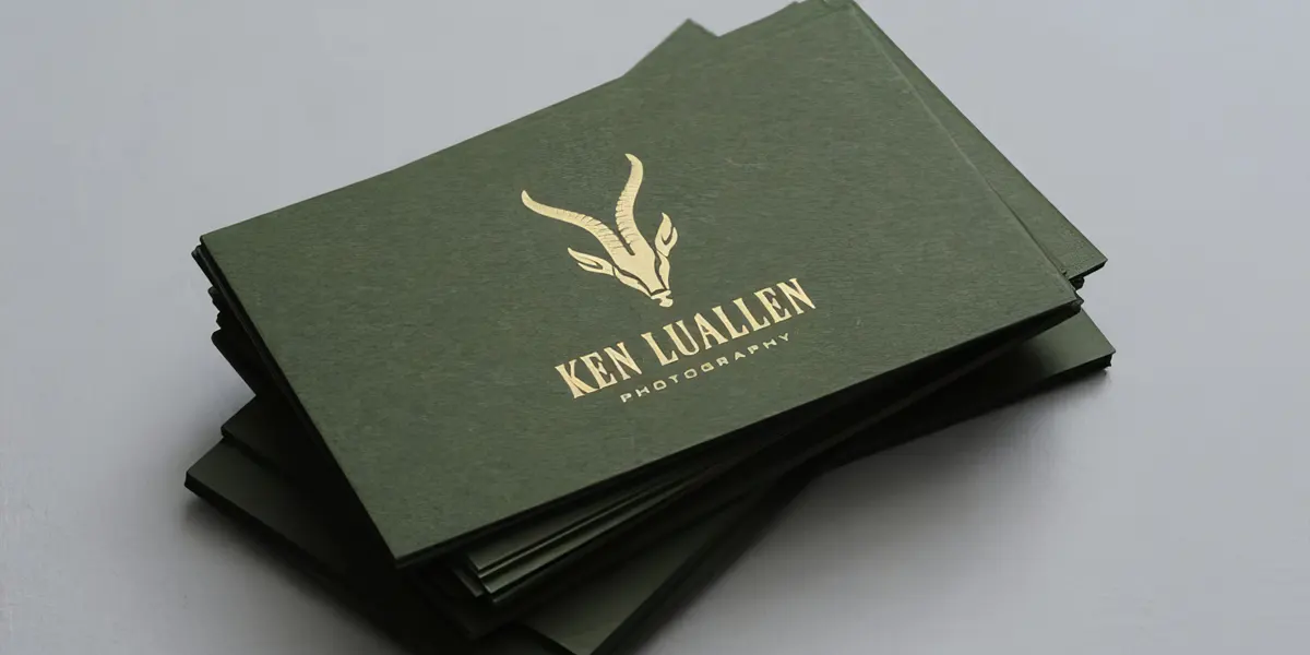 Name card làm từ giấy Ivory