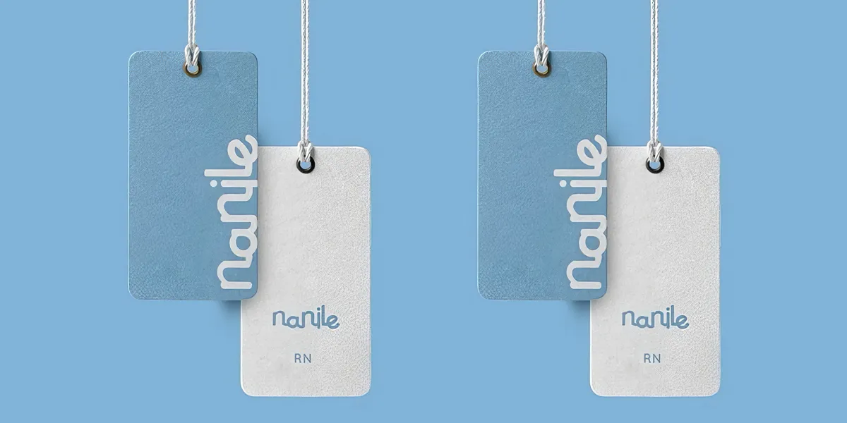 Nhãn mác quần áo cao cấp bằng giấy Bristol