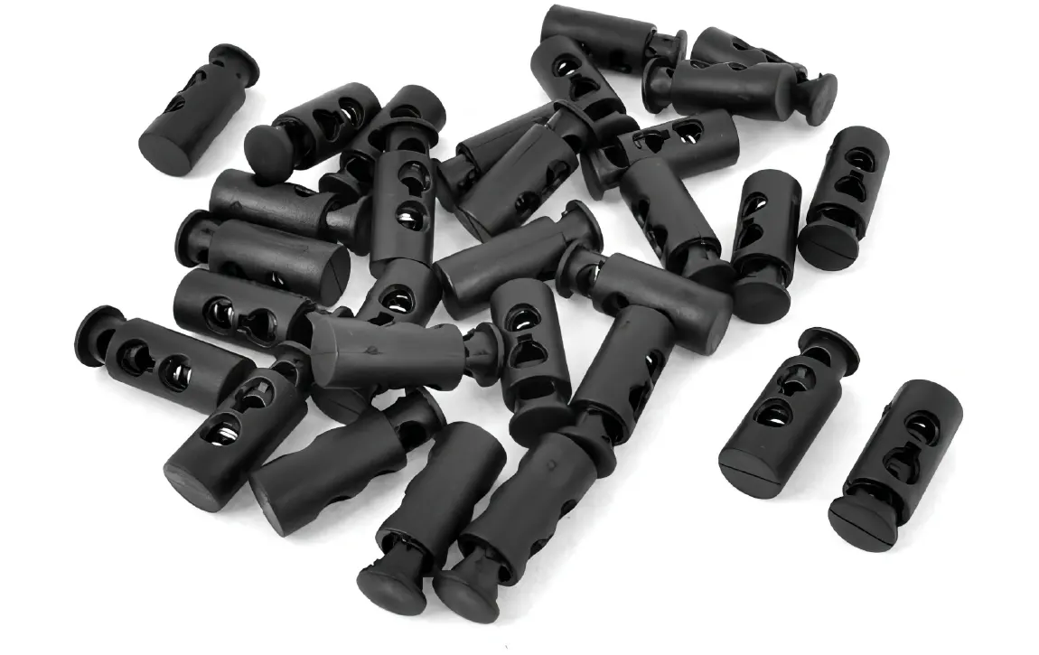 Nút chặn nhựa 2 lỗ hình trụ