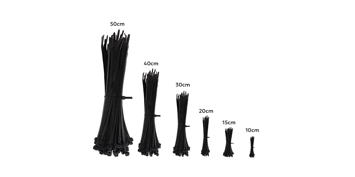So sánh dây rút nhựa 40cm với các lựa chọn loại dây rút khác