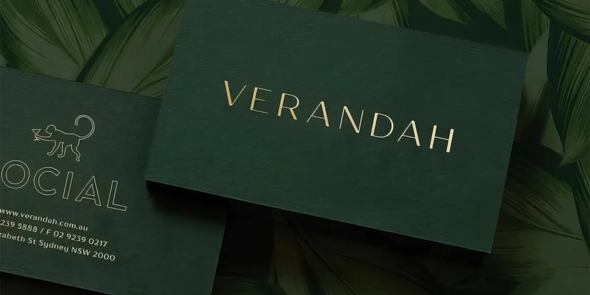 Thiết kế danh thiếp bằng giấy Ivory