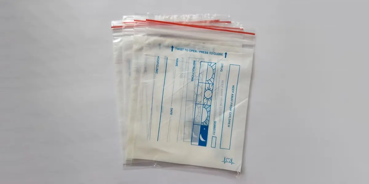 Túi zip dùng đựng thuốc