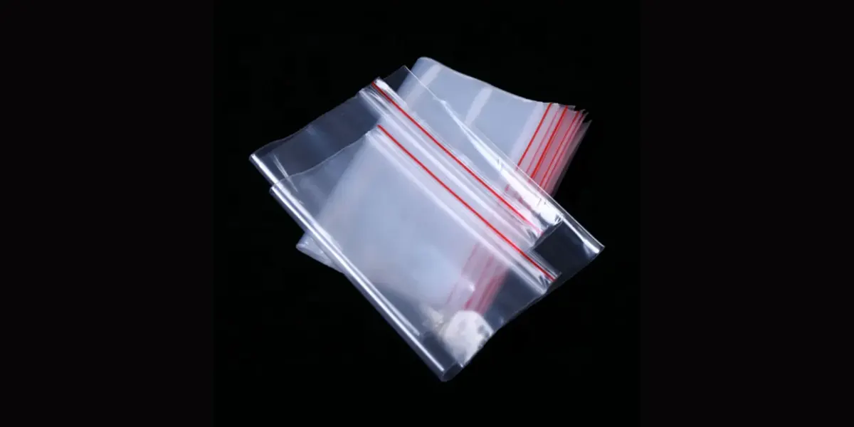 Túi zipper chỉ đỏ đa dạng kích thước