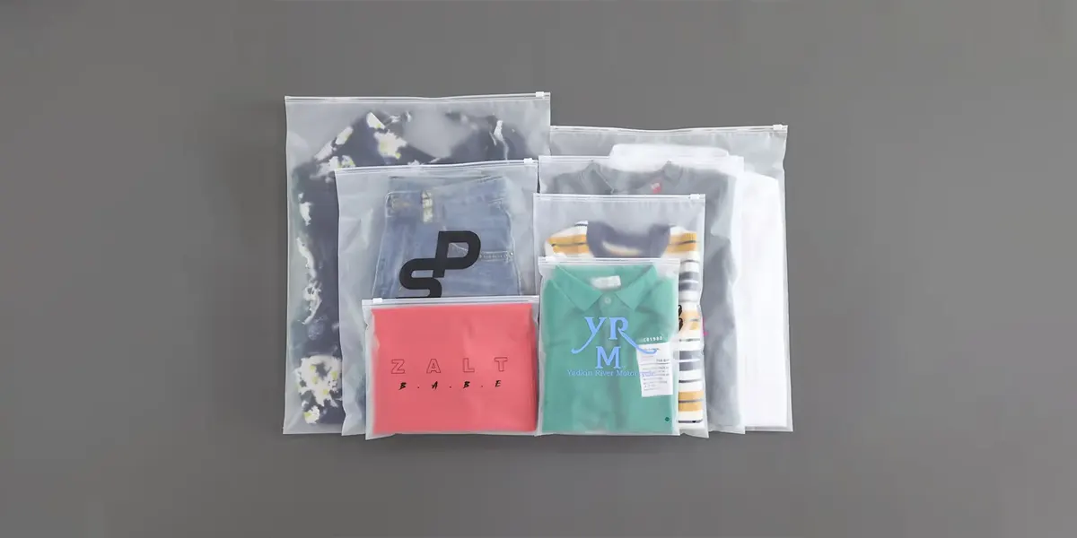 Túi zipper đựng quần áo