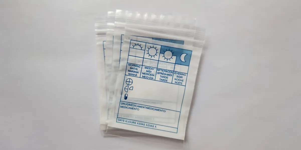 Túi zipper đựng thuốc