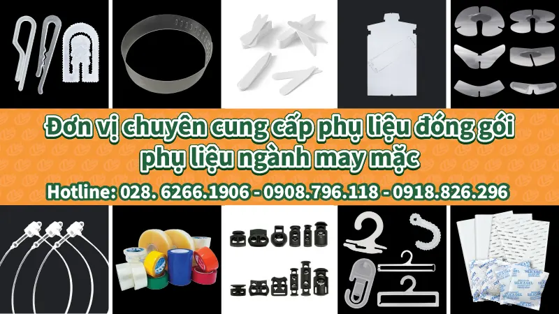 Các loại phụ liệu ngành may mặc