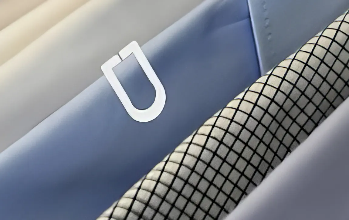 Cách sử dụng kẹp nhựa áo sơ mi hình chữ u chữ m