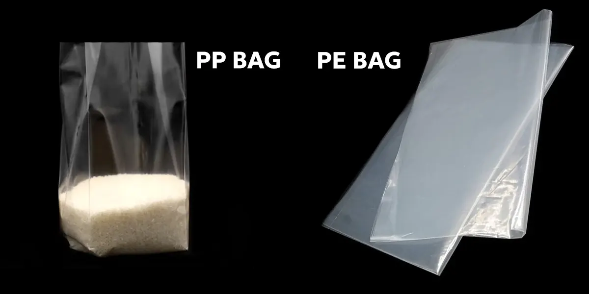 Điểm khác nhau giữa túi pp và pe