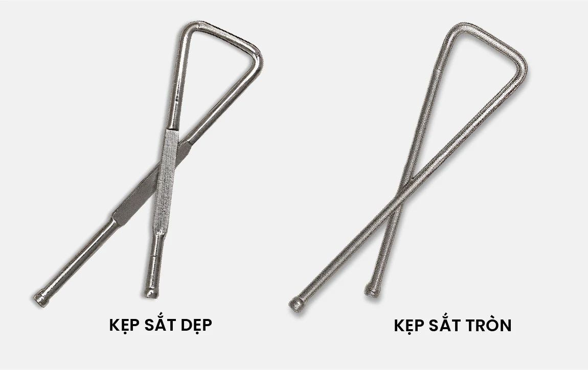 Kẹp kim loại áo sơ mi