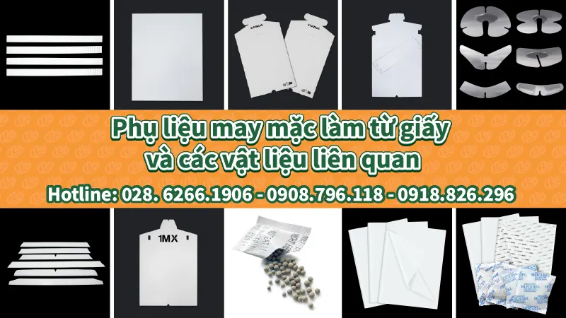 Phụ liệu may mặc giấy